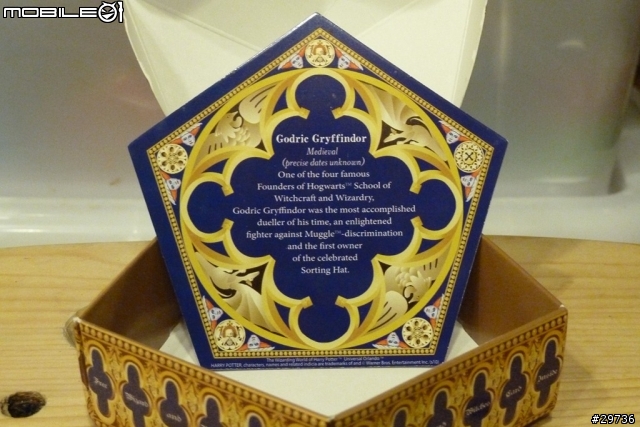 【簡單開箱】Chocolate Frog of Harry Potter