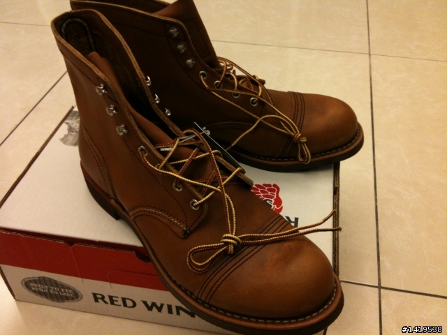 【開箱】我的第一雙靴---red wing 8112