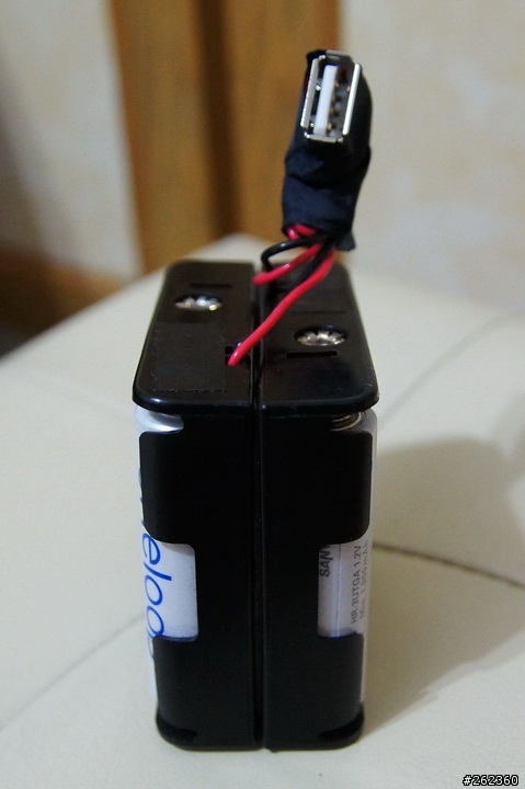 DIY 3號電池充電器 for Huawei S7 充電數據分享