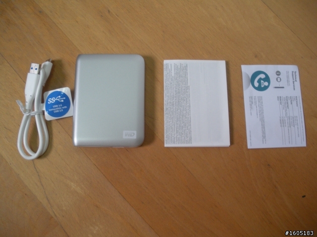 WD My Passport Essential 500GB USB 3.0 開箱