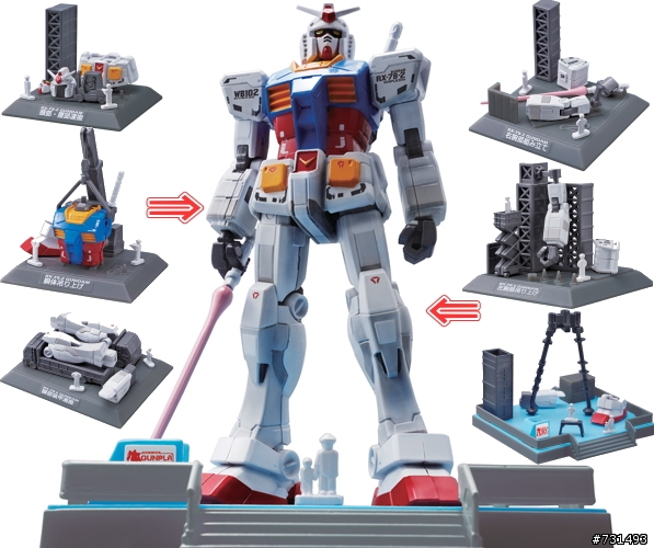 請問有人有看到這套盒玩嗎?(ガンダム大地に建つ)