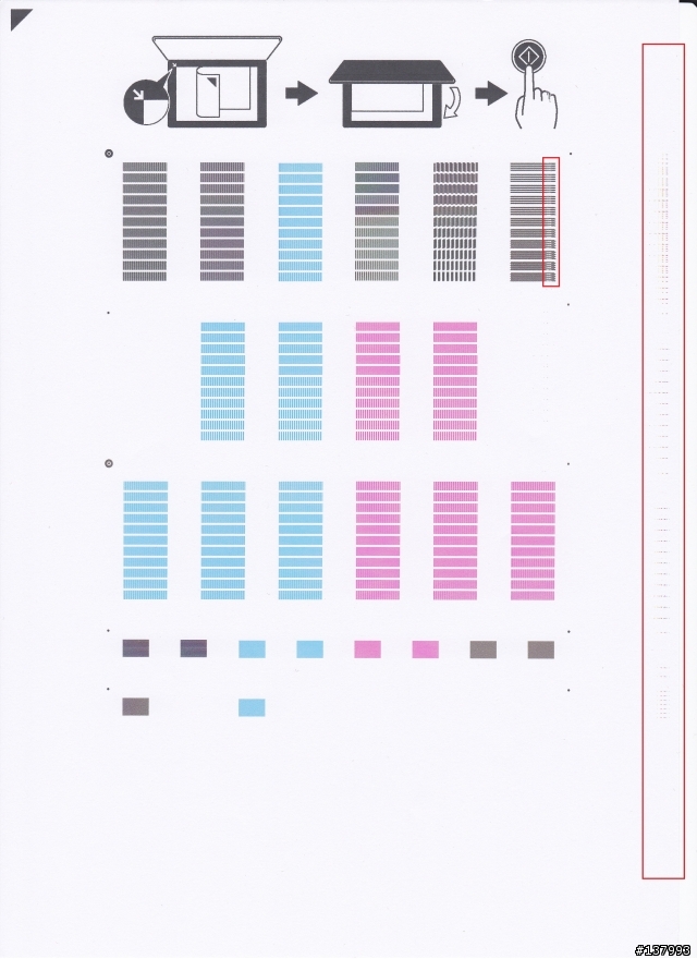 我的MP258列印出現了怪問題