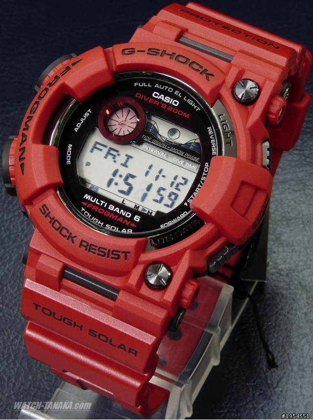 不是蛙迷不要進~何潤東的這紅蛙FROGMAN 真的好正唷~g shock分享寫真GWF 1000RD