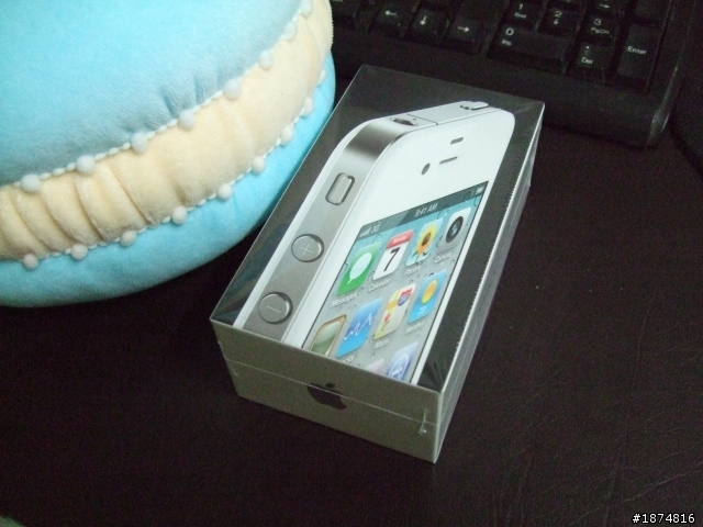 白色IPhone4 入手