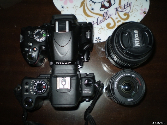 [開箱]Nikon D5100 (附上與Panasonic G1 機身與鏡頭尺寸比較)