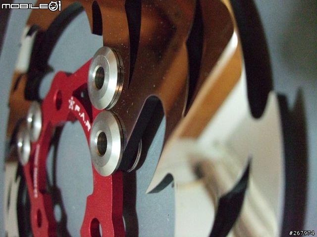 [ 分享]GTR in 鴻鑫 F.A.R 200mm 鋸齒浮動碟 開箱