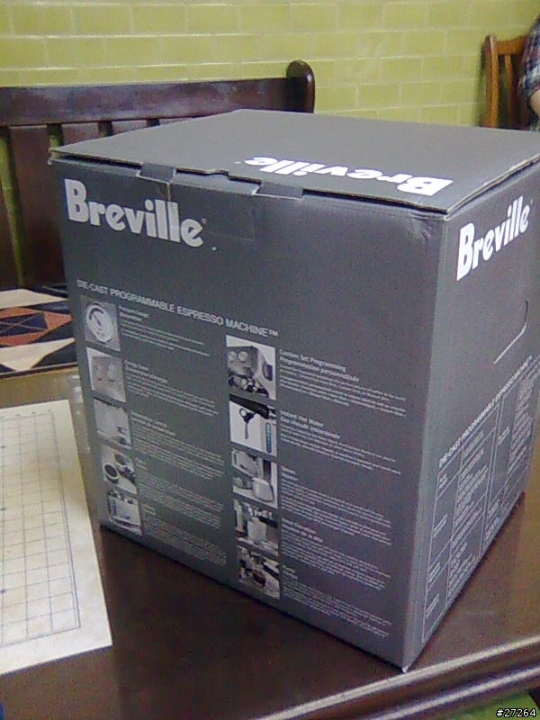 [開箱文]本人第一台-百富利 Breville BES820XL 咖啡機
