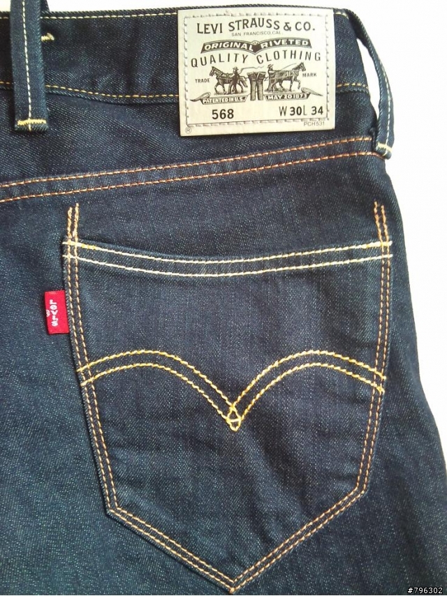 最近買的三條Levi's(511, 568, 30399)簡單開箱+實穿照