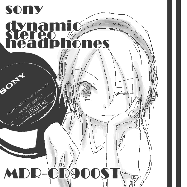 來自日本專業錄音室耳姬，SONY MDR-CD900ST簡易開箱