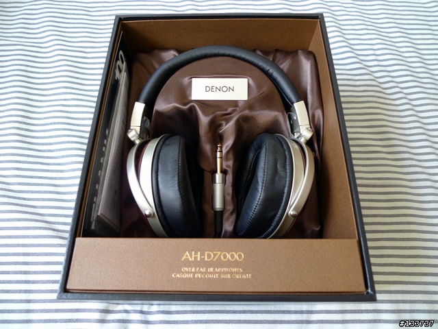 ［開箱］DENON AH-D7000 追加A100 (木殼+鋼琴烤漆)