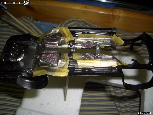 霹靂遊俠同型車 GT-500KR 公路之王 ： 眼鏡蛇KINGOF THE ROAD 1/24第三話 底盤與引擎