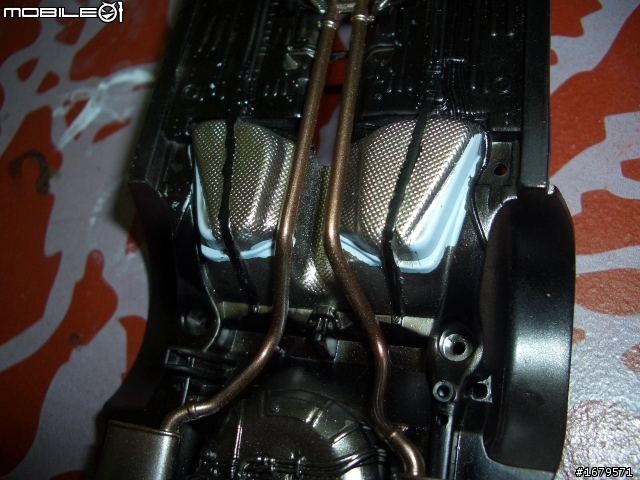 霹靂遊俠同型車 GT-500KR 公路之王 ： 眼鏡蛇KINGOF THE ROAD 1/24第三話 底盤與引擎