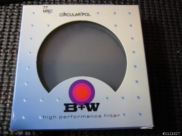 剛買了B+W MRC CPL 77MM