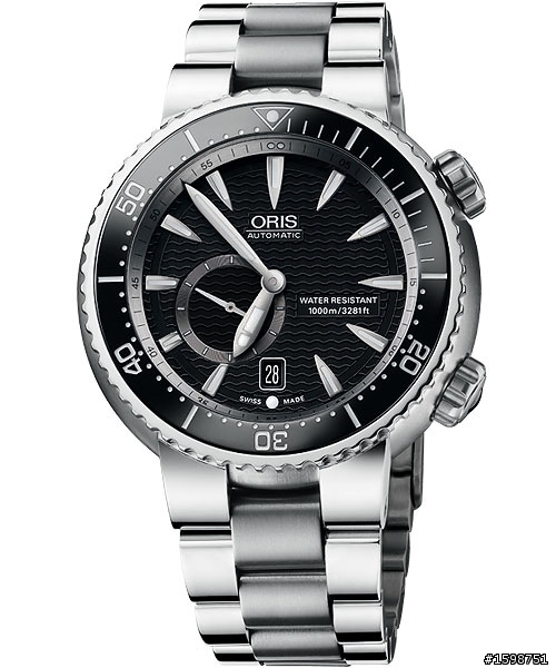 請問我這支ORIS Divers 小秒針 是真假?