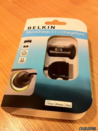 [分享]Belkin MicroCharge 2.1 Plus車用充電器
