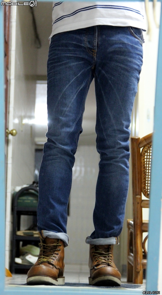 【開包】天空有夠藍之Nudie初體驗 =Grim Tim Dark Used Denim=