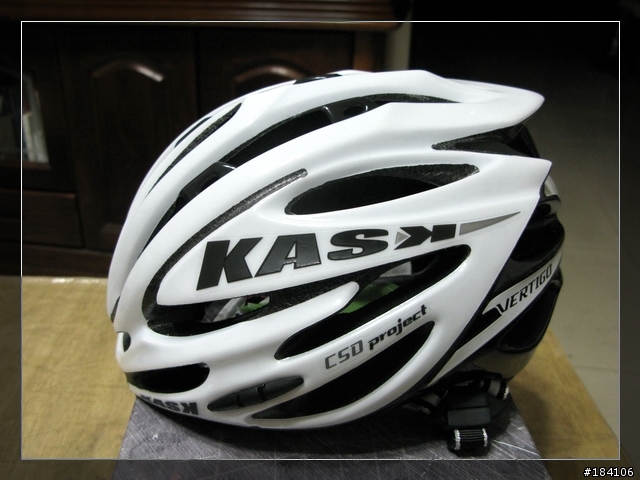 [開箱]Kask Vertigo 一級公路車安全帽(黑/白)