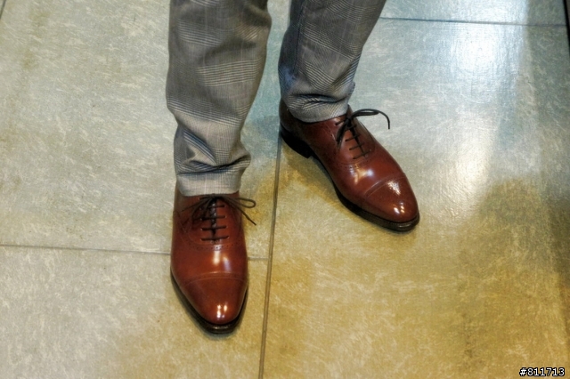[雕花牛津鞋] John Lobb-Saunton