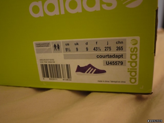 開箱: adidas 懶人鞋 Court Adapt