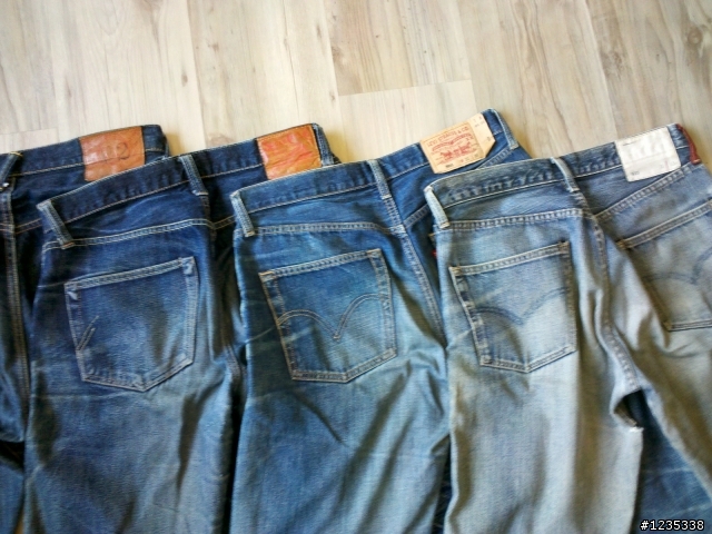 [工人養褲分享]我的牛群們,復刻褲.Levi's.EVISU