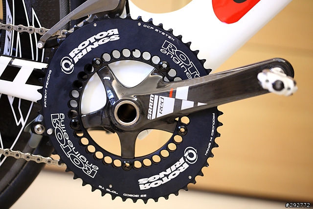 Giant Trinity Advanced SL+SRAM R2C TT Shifter+SRAM RED+Rotor Q-Rings+ZIPP 808 Tubular