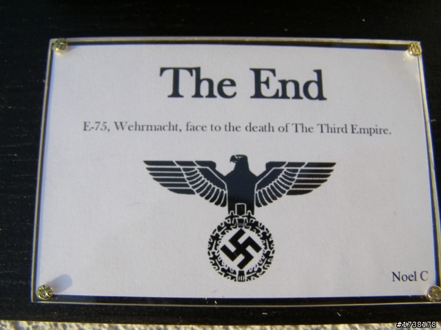 E-75, The End.