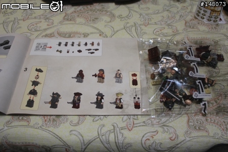 [開箱] LEGO Pirates of the Caribbean-4195 Queen Anne's Revenge