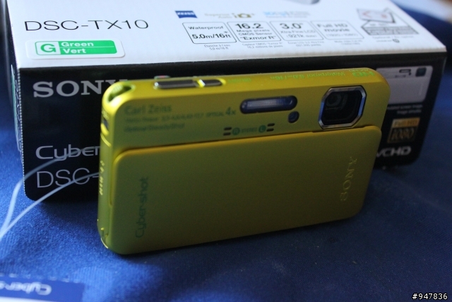 Sony DSC-TX10 防水相機黃色分享