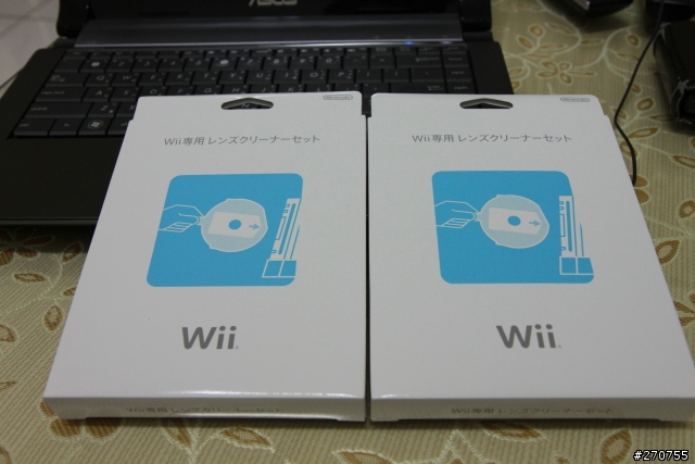 [開箱+使用心得] Wii專用讀取頭清潔器套組 Wii Lens Cleaner Kit