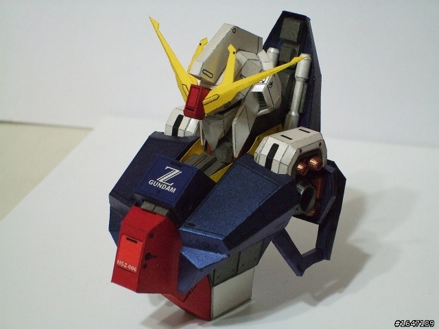 韓國rarra版藤田Z紙模型 MSZ-006 Hyper Zeta