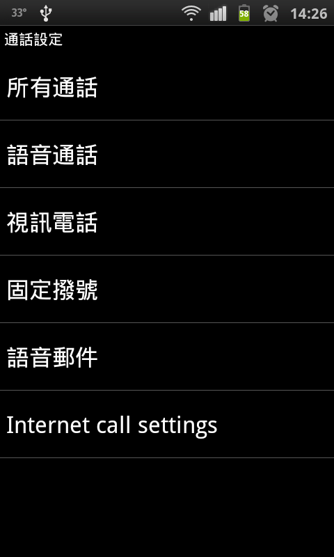 開啟 I9000 2.3.3 被關掉的網路電話功能