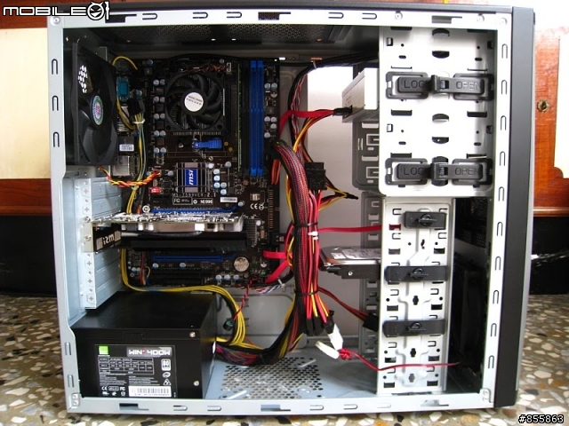近期新的愛用機殼 - CoolerMaster Elite 371