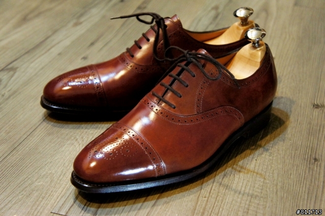 [雕花牛津鞋] John Lobb-Saunton