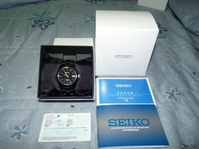 (開箱)SEIKO 台灣限量200隻  機械腕錶 6R15-SARB073J