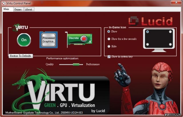 [分享] 揮別P67換Z68MX-UD2H-B3，愛妻二代機重生(補Virtu、Quick Sync Video體驗)