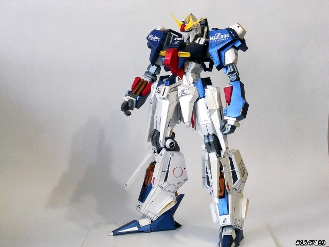 韓國rarra版藤田Z紙模型 MSZ-006 Hyper Zeta