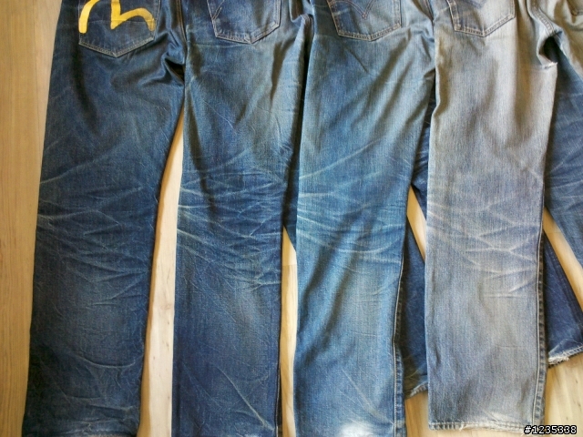 [工人養褲分享]我的牛群們,復刻褲.Levi's.EVISU