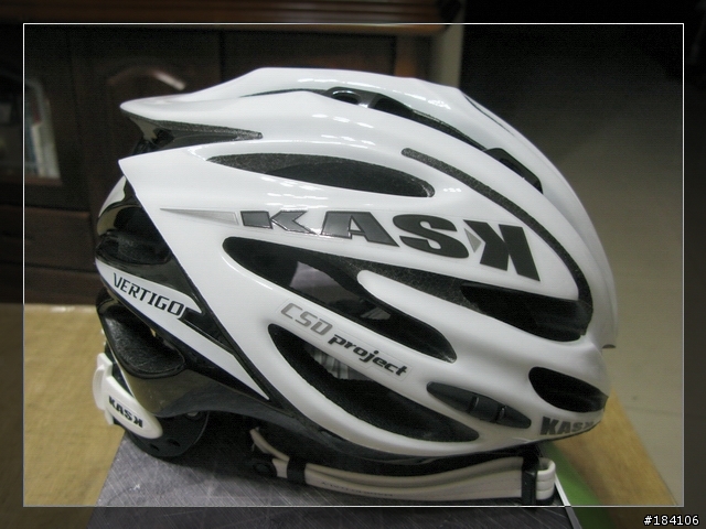 [開箱]Kask Vertigo 一級公路車安全帽(黑/白)