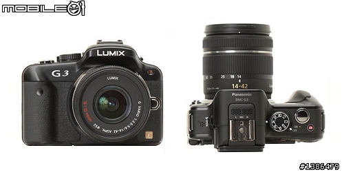 理想的Lumix G3外型