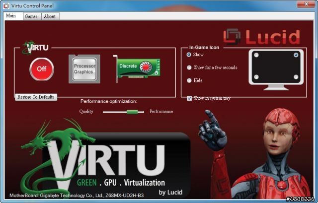[分享] 揮別P67換Z68MX-UD2H-B3，愛妻二代機重生(補Virtu、Quick Sync Video體驗)