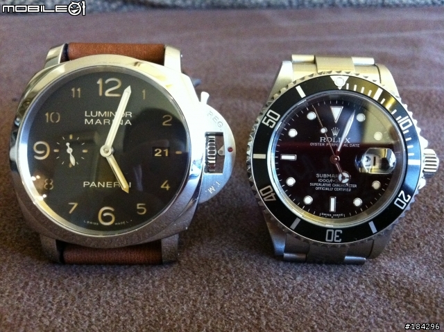 [分享] 分享我的 PAM 359, ROLEX 16610, 管他小沛 or 小勞, 好錶俺都愛！