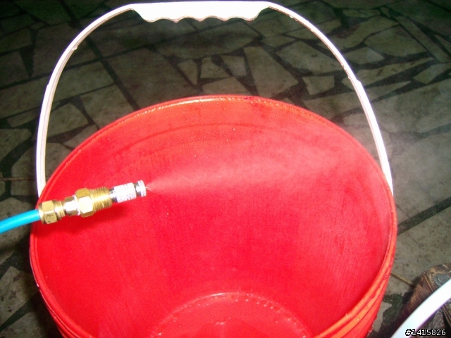 自己DIY製作的水噴射 酒精噴射