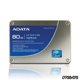 威剛 Intel X25-M G2 80G SSD  疑問