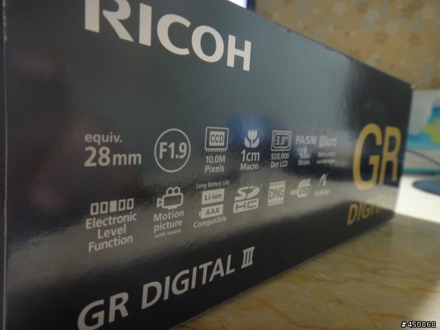 RICOH GR DIGITAL III 新入手!!