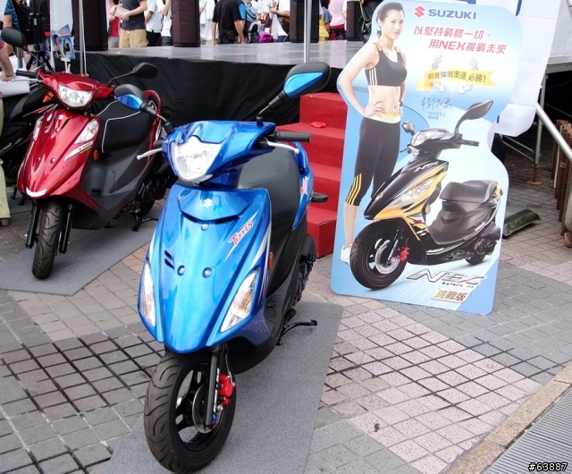 SUZUKI NEX125挑戰版發表會與兩款新車色外觀分享