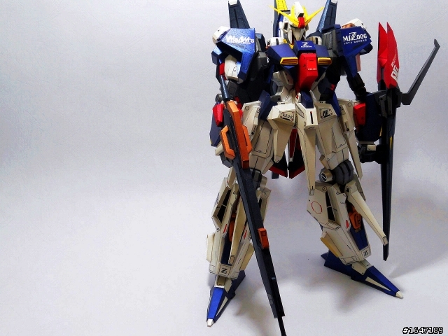 韓國rarra版藤田Z紙模型 MSZ-006 Hyper Zeta