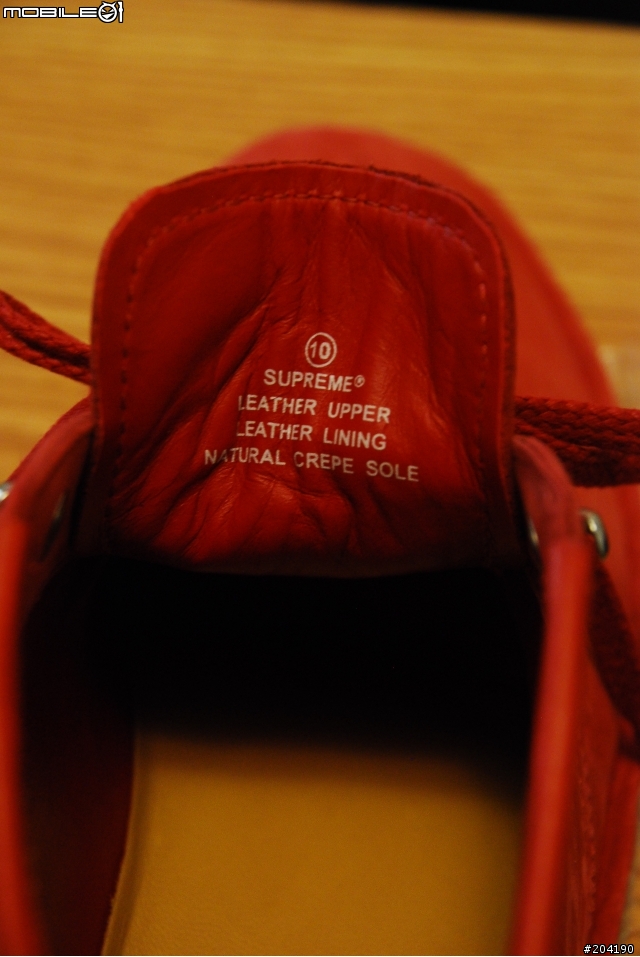 [開箱] Supreme X Clarks Originals Desert Boot