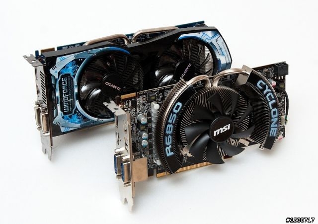 [跳水卡開箱] 華碩ENGTX460 DirectCU-2DI-1GD5遇上HD6850