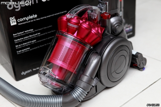 [開箱] 艷麗出擊 dyson DC26 carbon fiber complete