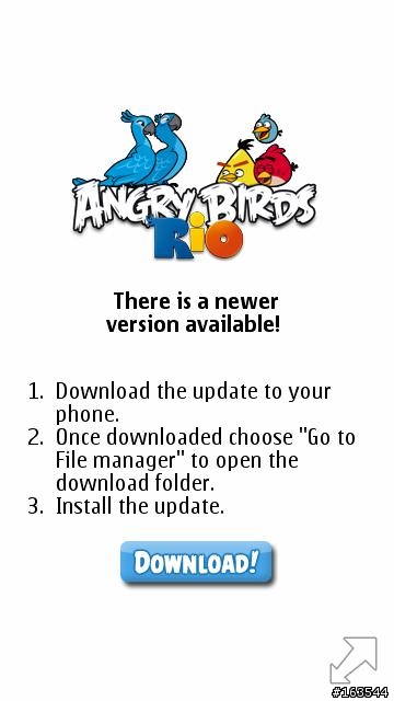 Angry Birds Rio 更新通知~!